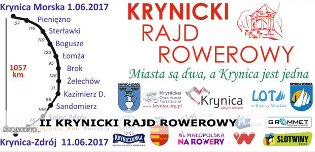 II Krynicki Rajd Rowerowy | Czerwiec 2017 | Krynica - Zdrój