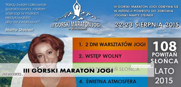 III Górski Maraton Jogi w Wierchomli