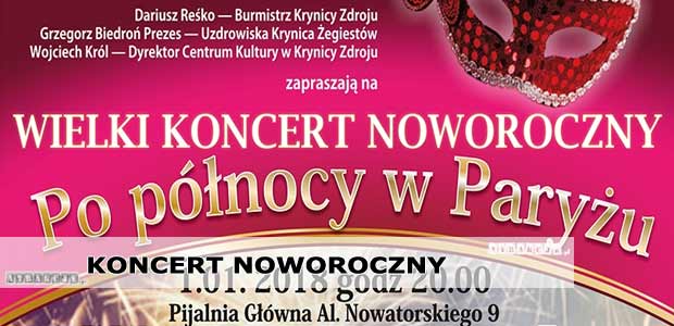 Koncert Noworoczny | 01 stycznia 2018 | Krynica-Zdrój