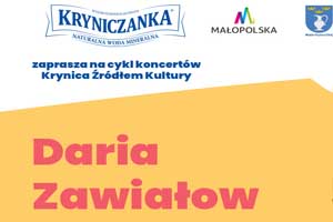 Koncert Daria Zawiałow | Krynica - Zdrój 2022