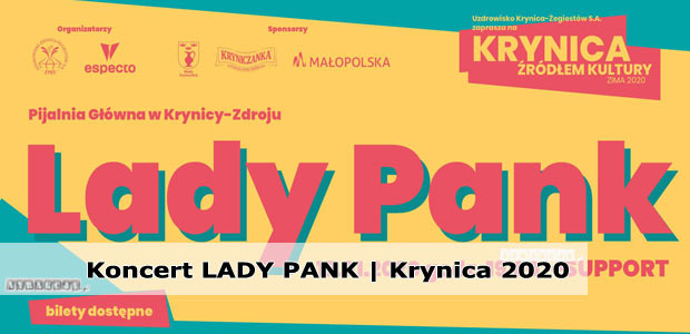 Koncert Lady Pank | Krynica-Zdrój | Styczeń 2020