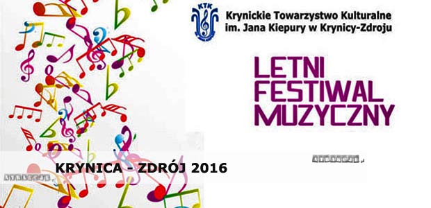 XIV Letni Festiwal Muzyczny | Krynica - Zdrój 2016 |
