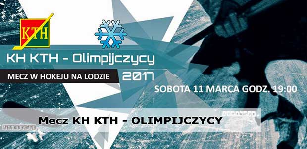 Charytatywny mecz hokeja na lodzie KH KTH - Olimpijczycy 2017 Krynica-Zdrój