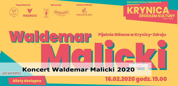 Koncert Waldemar Malicki | Krynica-Zdrój | Luty 2020