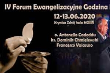 IV Forum Ewangelizacyjne Godzina Miłosierdzia | Krynica-Zdrój czerwiec 2020