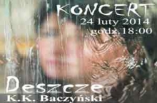 Koncert Deszcze K.K Baczyński