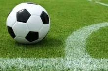Mecz piłki nożnej: Księża - Samorządowcy