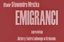 Emigranci - popołudnie z dramatem Sławomira Mrożka - Biblioteka Publiczna w Krynicy