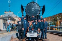 Wakacyjny pociąg retro do Krynicy-Zdroju przez Dolinę Popradu | Sierpień 2019