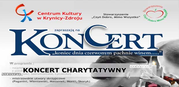 Koncert charytatywny | 31 lipca 2016 | Krynica-Zdrój