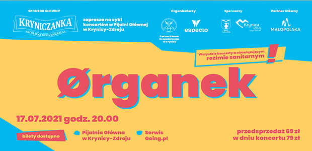 Koncert Organek | Krynica - Zdrój 2021