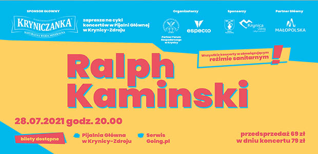 Koncert Ralph Kaminski | Krynica - Zdrój 2021