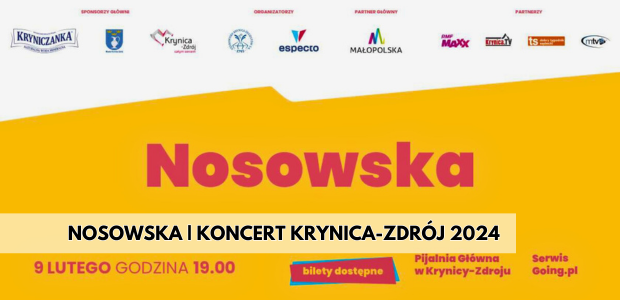 Nosowska Krynica-Zdrój 2024 | Koncert